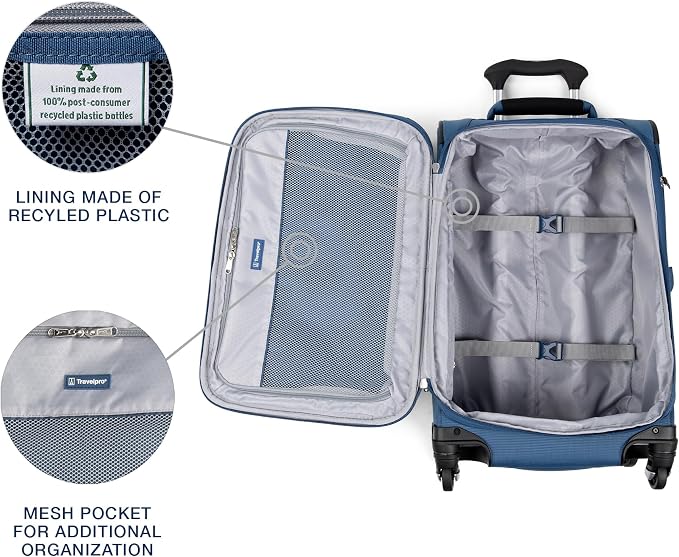 Travelpro Maxlite 5 Softside Expandable Carry on Luggage - Image 4