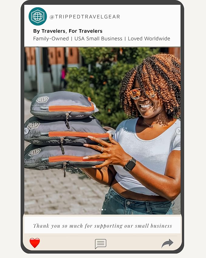 Compression Packing Cubes Set for Travel - Image 9