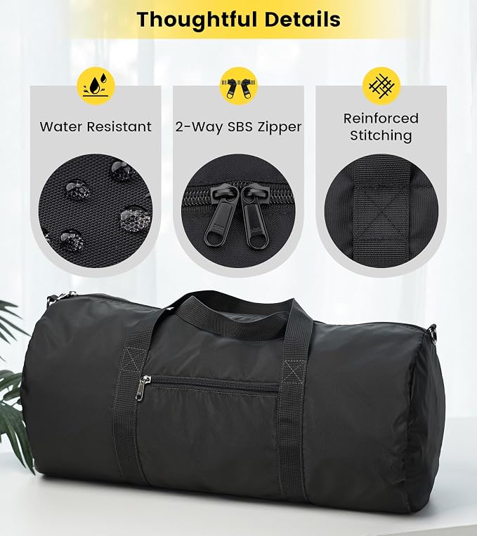 Vorspack Duffel Bag 20-24-28 Inches Foldable Gym Bag - Image 4