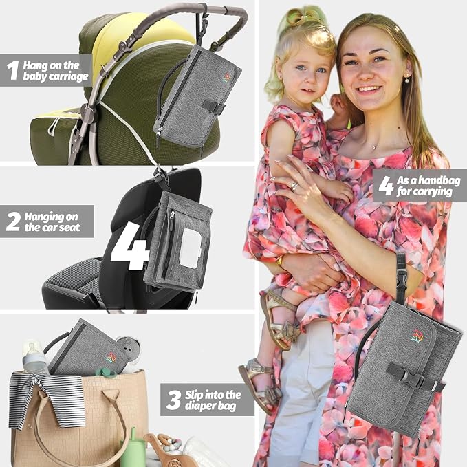 PZU Portable Diaper Changing Pad - Image 6