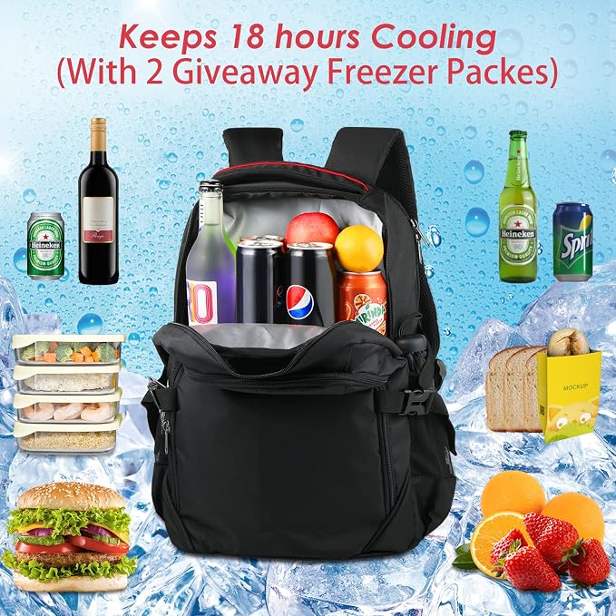 OUTXE Cooler Backpack 22L Insulated Cooler Bag - Image 4