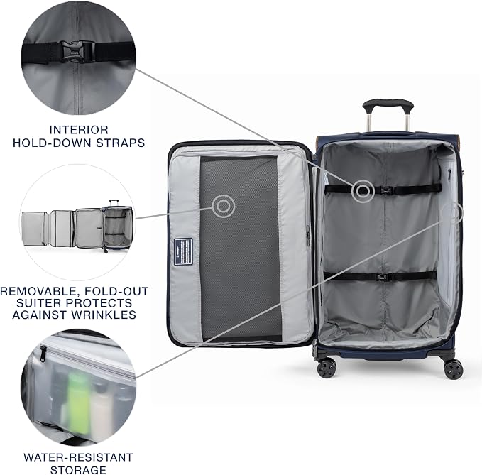 Travelpro Crew Classic Lightweight Softside Expandable Checked Luggage - Image 5