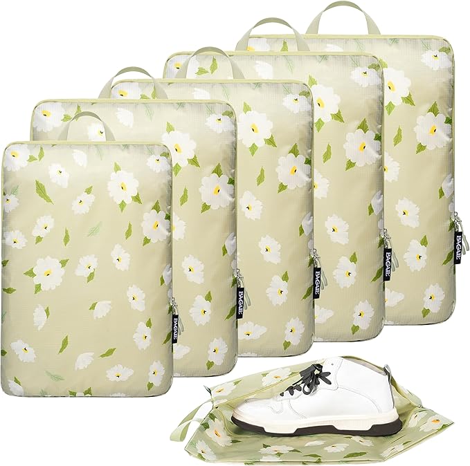 BAGAIL 6 Set Ultralight Compression Packing Cubes Packing Organizer by BAGAIL