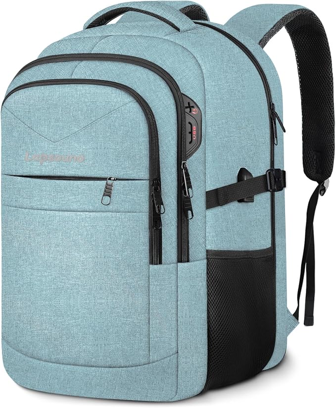 Lapsouno Extra Large Backpack, Travel Laptop Backpack, Carry on Backpack by Lapsouno