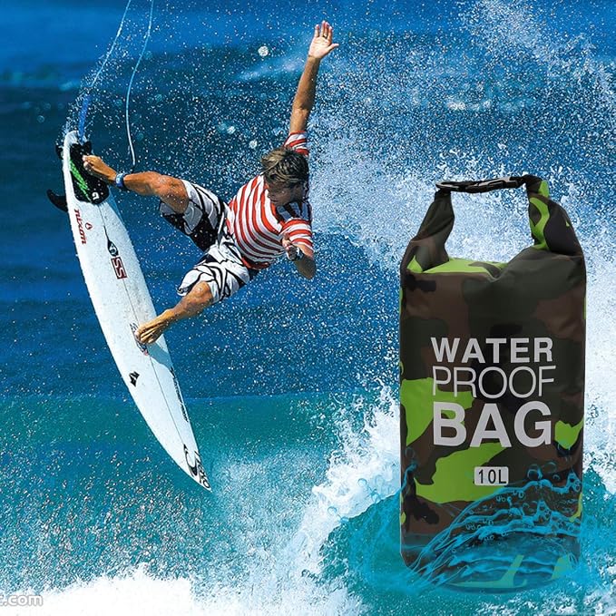 Waterproof Dry Bag 2L/5L/10L/15L/20L/30L, Roll Top Sack Keeps Gear Dry - Image 2