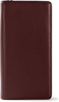 Leatherology Bordeaux Travel Zip Organizer Wallet, Passport Holder, RFID by Leatherology