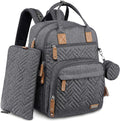 iniuniu Diaper Bag Backpack, 4 in 1 kit Large Unisex Baby Bags by iniuniu