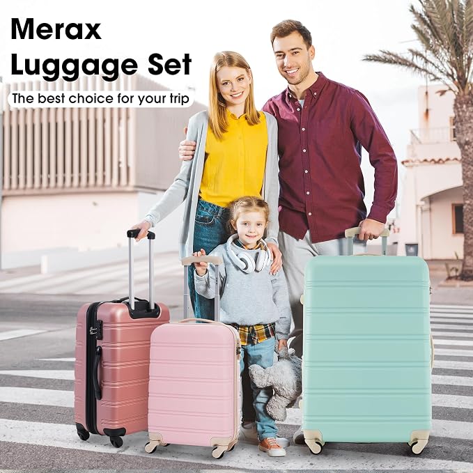 Merax Luggage sets of 13 Piece 16 20 24 28 IN Carry on Luggage sets 4 piece - Image 7