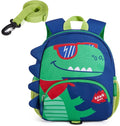 mommore Toddler Backpack for Boys 2-4, 3D Cartoon Cute Kids Dinosaur Backpack by mommore
