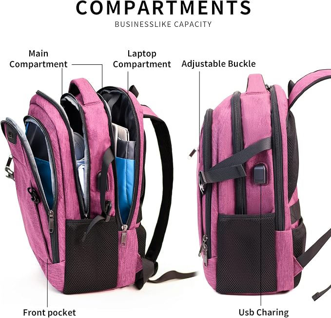 DUSLANG Travel Work Laptop Backpack - Image 3