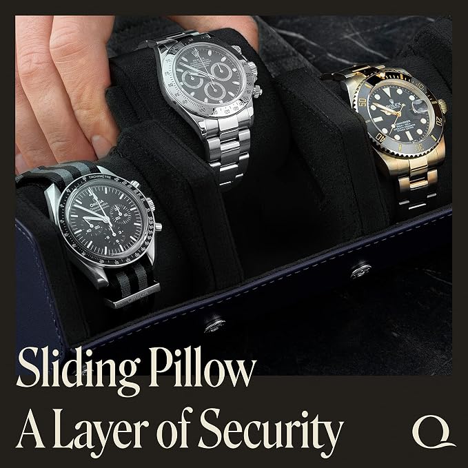 Napa Leather Watch Rolls for Men - Image 4