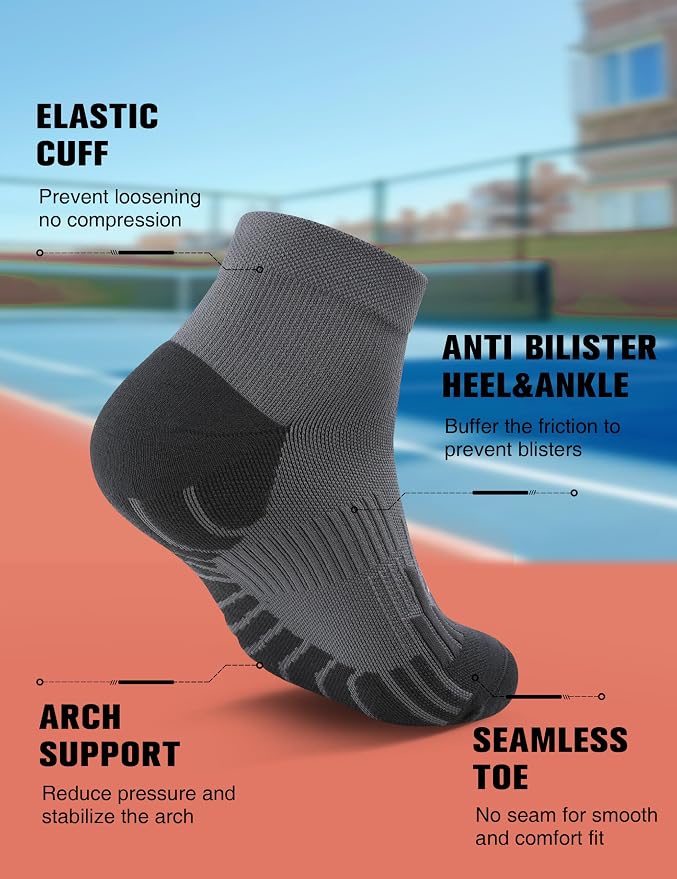 Compression Sport Running Socks: Athletic Socks - Image 5