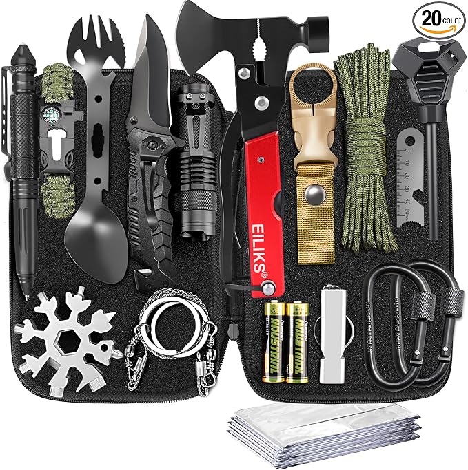 Gifts for Men Dad Him Birthday Christmas Fathers Day, Cool Gadget/Survival Gear by EILIKS