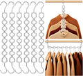 6 Pack Space Saving Hangers for Clothes, Heavy Duty 30Lbs Capacity Magic by Besslly
