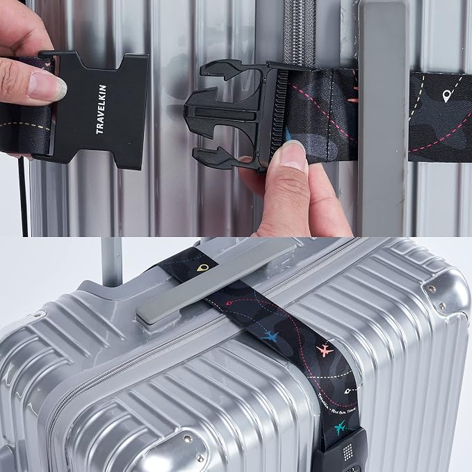 Travelkin Luggage Straps TSA Approved - Image 3