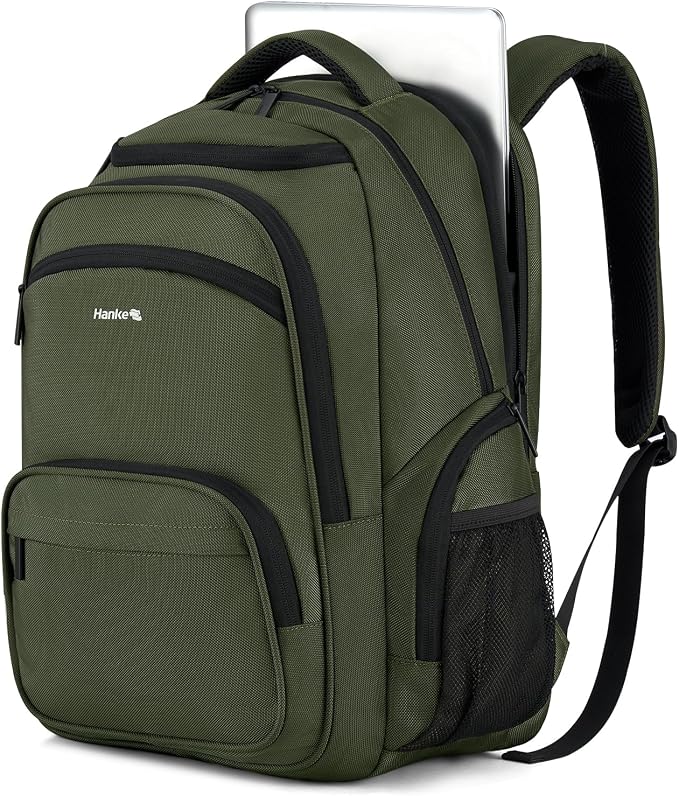 Hanke College Laptop Backpack Multi-Pocket, 18-Inch Large Travel Backpack - Image 9