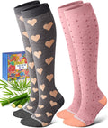 Bamboo Viscose Compression Socks by Lalapapa