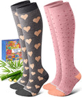 Bamboo Viscose Compression Socks by Lalapapa