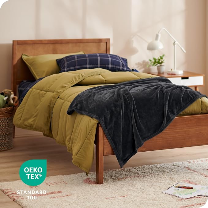 Bare Home Fleece Blanket - Image 3