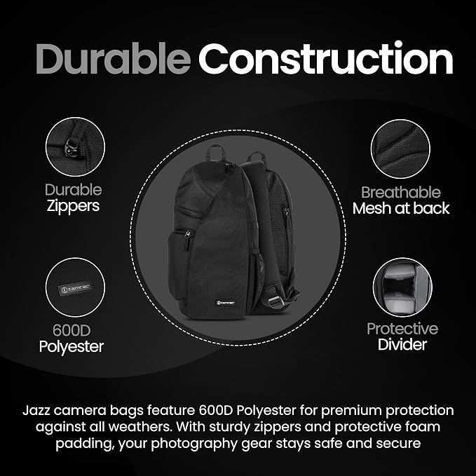 Tamrac Jazz 76 v2.0 Camera Sling Bag, Photography Backpack, Camera Case - Image 6