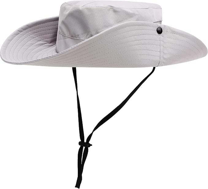 Womens Summer Sun Hat Beach Hat Wide Brim Outdoor UV Protection Hat Foldable - Image 5