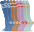 fenglaoda 8 Pairs Compression Socks by fenglaoda