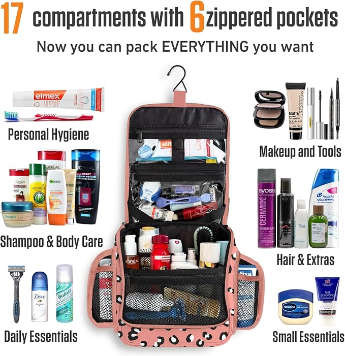 VENTURE 4TH Hanging Travel Toiletry Bag - Image 3