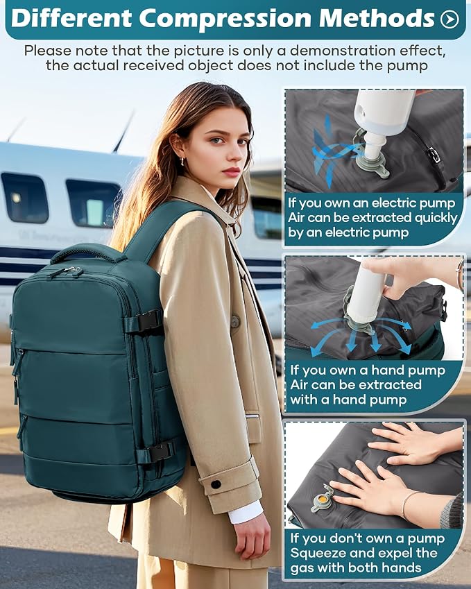 Vacuum Backpack Travel Laptop Backpacks - Image 8