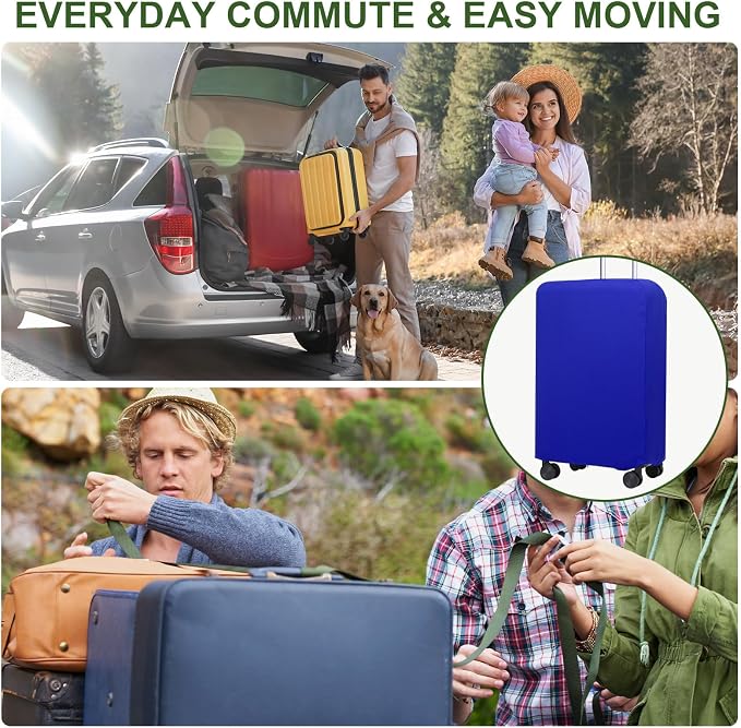 PATIKIL Luggage Cover, Suitcases Covers Elastic Carry on Cover Protector - Image 7