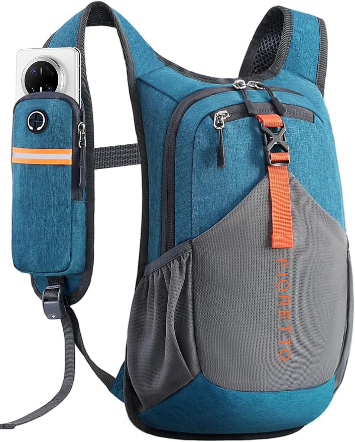 FIORETTO 10L Hiking Backpack for Women Men Mini Packable Backpack Lightweight by FIORETTO