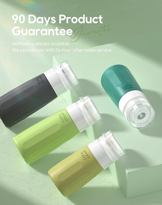 Morfone 16 Pack Silicone Travel Bottles Set - Image 6