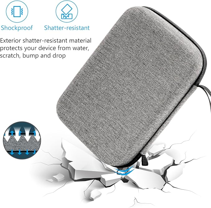 ProCase Hard Travel Electronic Organizer Case - Image 5