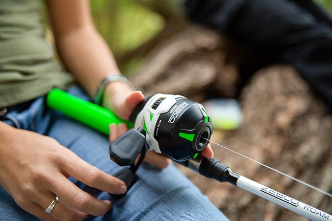 Zebco Roam Telescopic Fishing Rod and Spinning or Spincast Fishing Reel Combo - Image 13