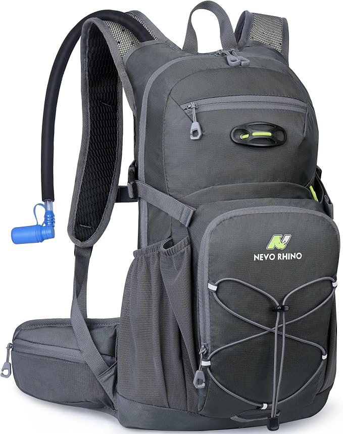 N NEVO RHINO Hydration Backpack, 18L Multipurpose Hiking Backpack by NNEVORHINO