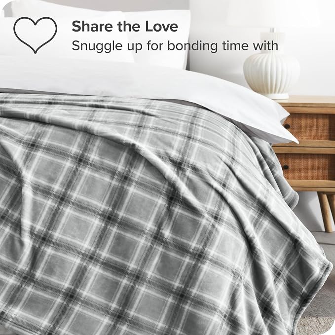 Bare Home Textured Fleece Blanket - Image 6