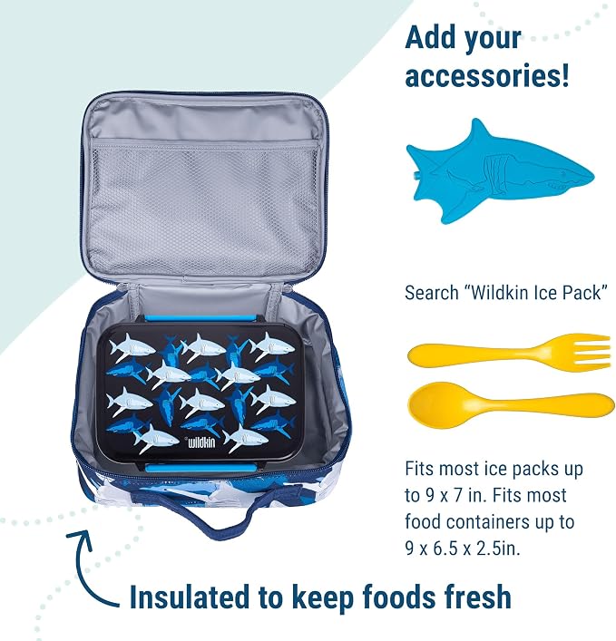 Wildkin Kids Insulated Lunch Box – Durable and Reusable - Image 5