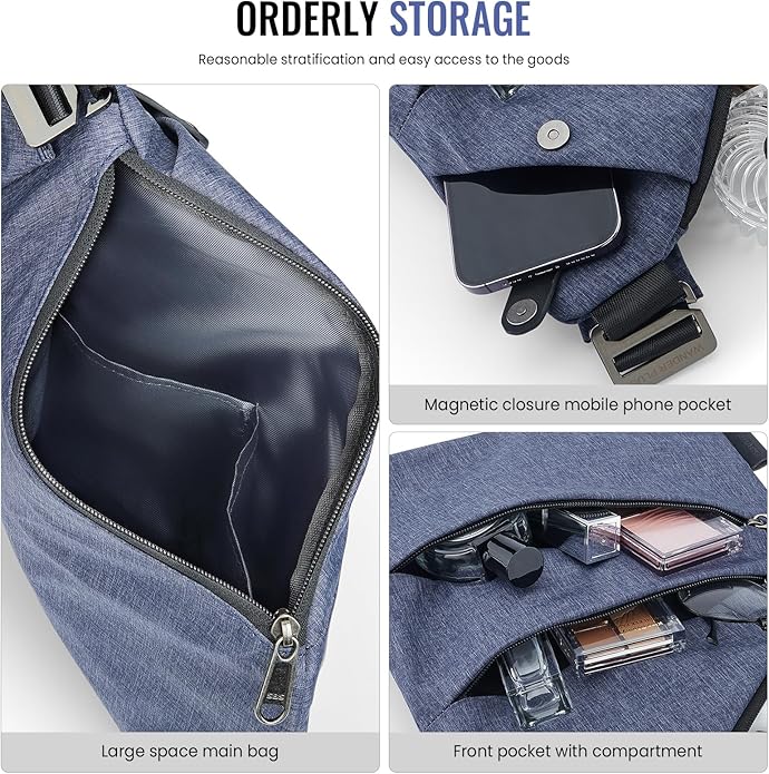 WANDER PLUS® Anti Theft Crossbody Travel Bag - Image 2