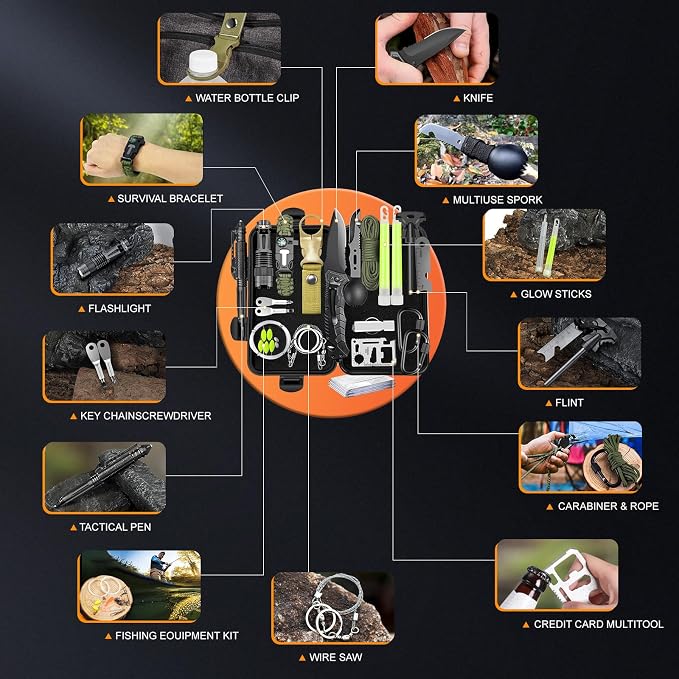 Gifts for Men Dad Him Birthday Christmas Fathers Day, Cool Gadget/Survival Gear - Image 2