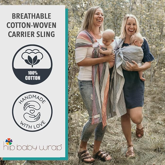 Hip Baby Wrap Ring Sling Baby Carrier - Image 2