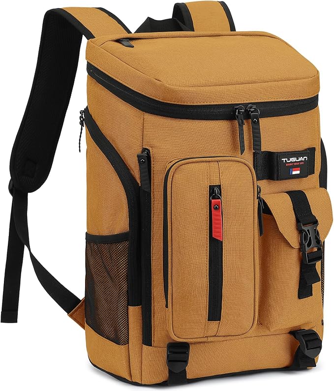 TUGUAN Cooler Backpack 36 Cans Insulated Leak Proof Lightweight Lunch Backpack by TUGUANtravelgymbag