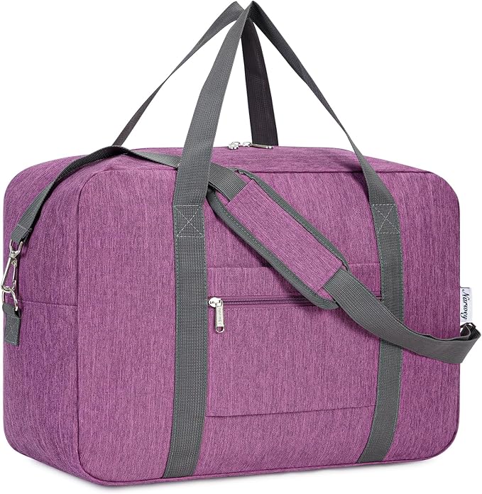 For Spirit Airlines Personal Item Bag 18x14x8 Foldable Travel Duffel Bag Tote by Narwey