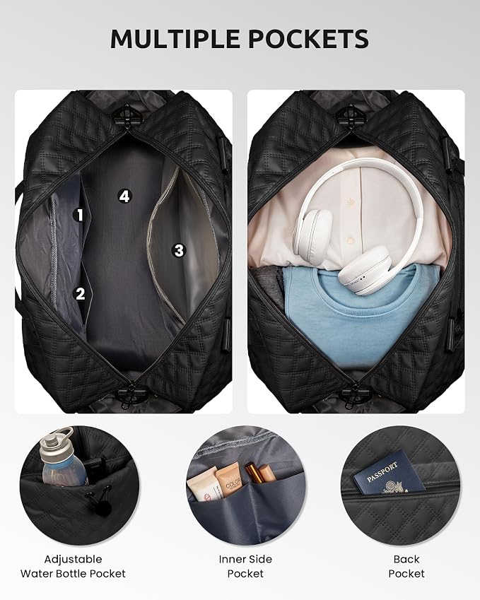 Bridesmaid Proposal Gifts-Initial Duffle Bag - Image 5
