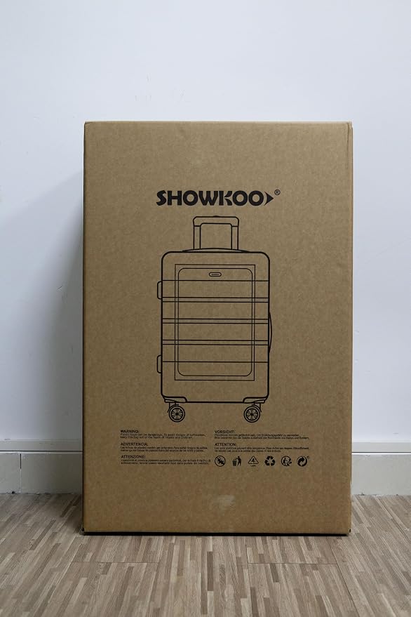 SHOWKOO Luggage Sets Expandable PC+ABS Durable Suitcase Double Wheels TSA Lock - Image 9