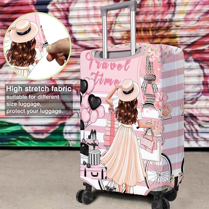 Travel Luggage Cover Suitcase Protector Fits 18-32 Inch Wheel Covers - Image 4