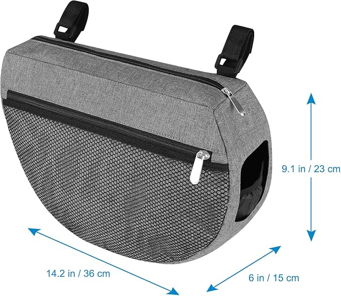 Accmor Insulated Side Sling Stroller Saddle Bag Organizer, Universal Stroller - Image 7