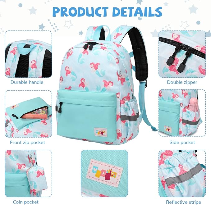 mygreen Toddler Backpack, Kids Backpack - Image 4