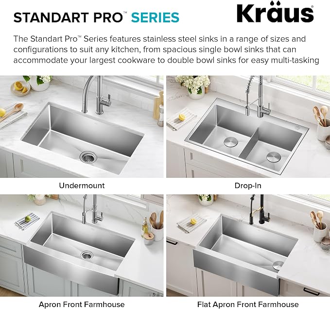 Kraus Kitchen Sinks Undermount - Image 17