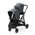 Graco Ready2Grow 2.0 Double Stroller Features Bench Seat and Standing Platform by Graco