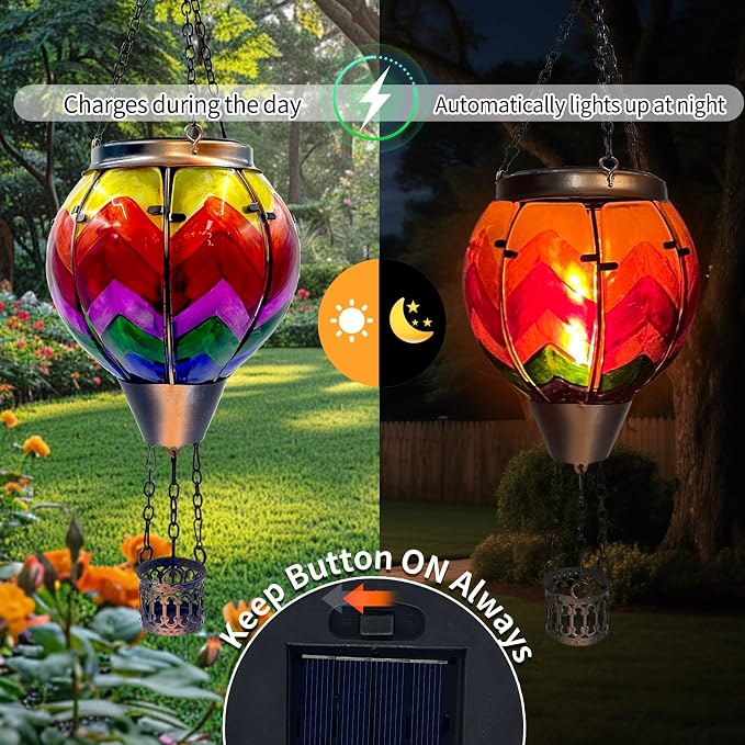 Hot Air Balloon Solar Lantern - Image 3