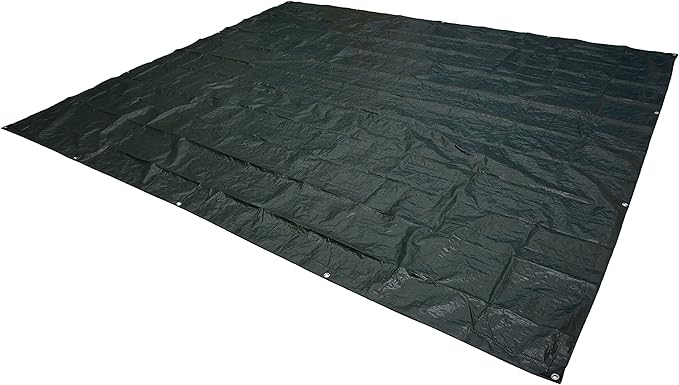 Amazon Basics Waterproof Camping Tarp, 8 Feet x 10 Feet, Dark Green by AmazonBasics